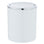 Inca 2L Rubbish Bin White & Chrome - BATHROOM - Bins - Soko and Co