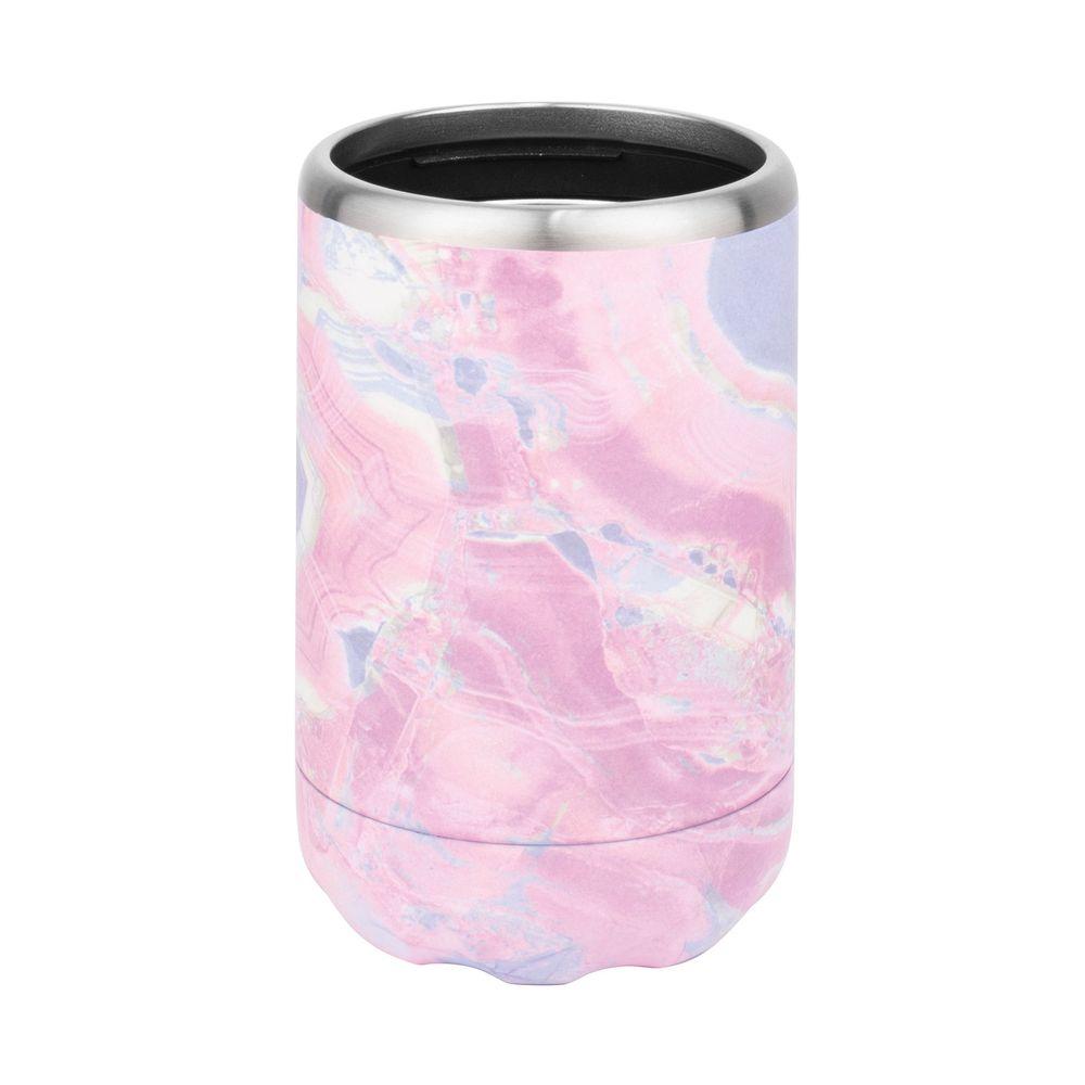 Insulated Can &amp; Bottle Cooler Pink Marble - WINE - Glasses and Coolers - Soko and Co