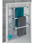 Irpinia 3 Rail Over Door Towel Rack Steel - BATHROOM - Towel Racks - Soko and Co