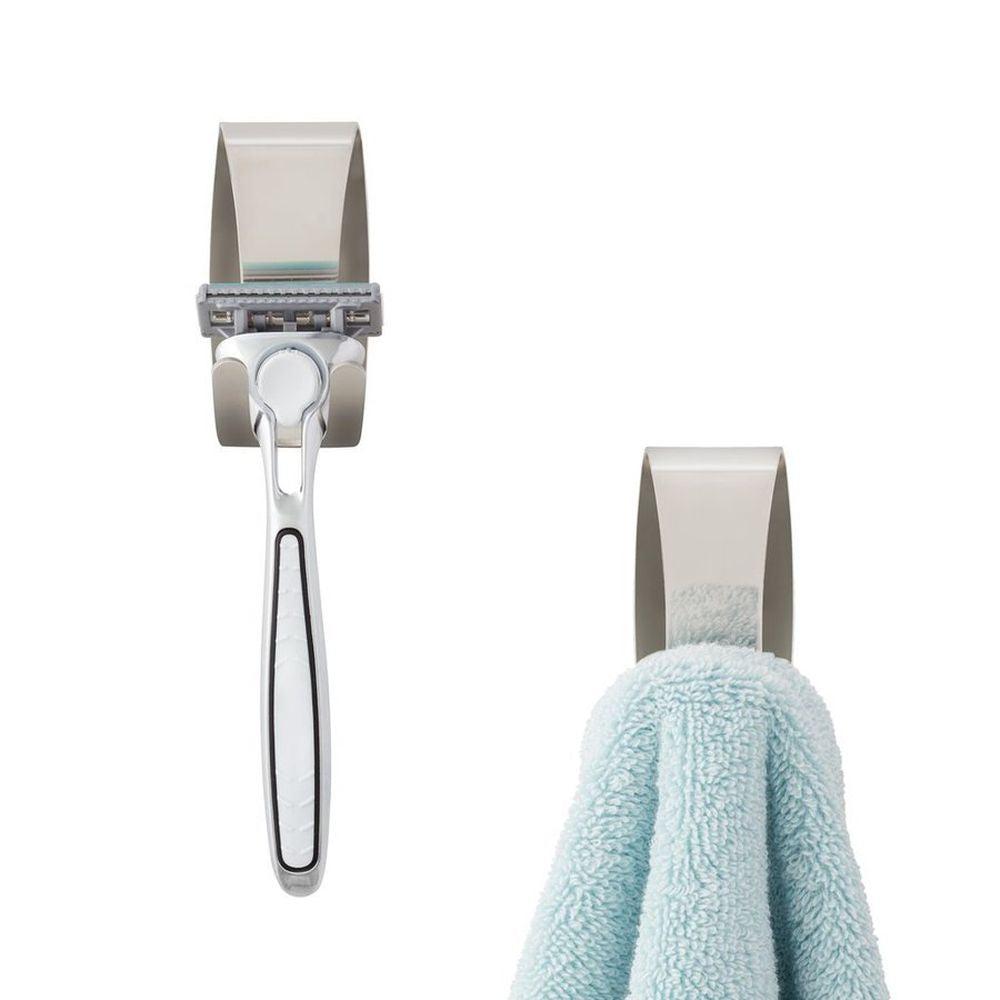 Jay Stainless Steel Hooks 2 Pack - BATHROOM - Suction - Soko and Co