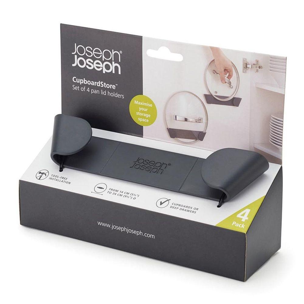 Joseph Joseph CupboardStore Pot &amp; Pan Lid Organisers 4 Pack - KITCHEN - Shelves and Racks - Soko and Co