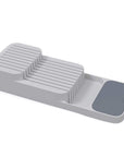 Joseph Joseph DrawerStore Compact In Drawer Knife Rack Grey - KITCHEN - Cutlery Trays - Soko and Co