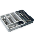 Joseph Joseph DrawerStore Expandable Cutlery Tray Grey - KITCHEN - Cutlery Trays - Soko and Co