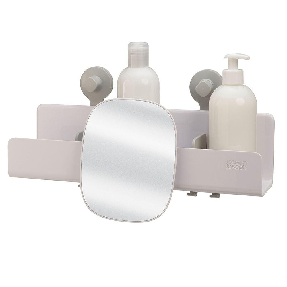 Joseph Joseph EasyStore Large Shower Caddy with Mirror - BATHROOM - Suction - Soko and Co