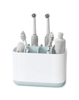 Joseph Joseph EasyStore Large Toothbrush Caddy White & Blue - BATHROOM - Toothbrush Holders - Soko and Co