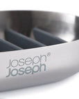 Joseph Joseph EasyStore Luxe Stainless Steel Soap Dish - BATHROOM - Soap Dispensers and Trays - Soko and Co