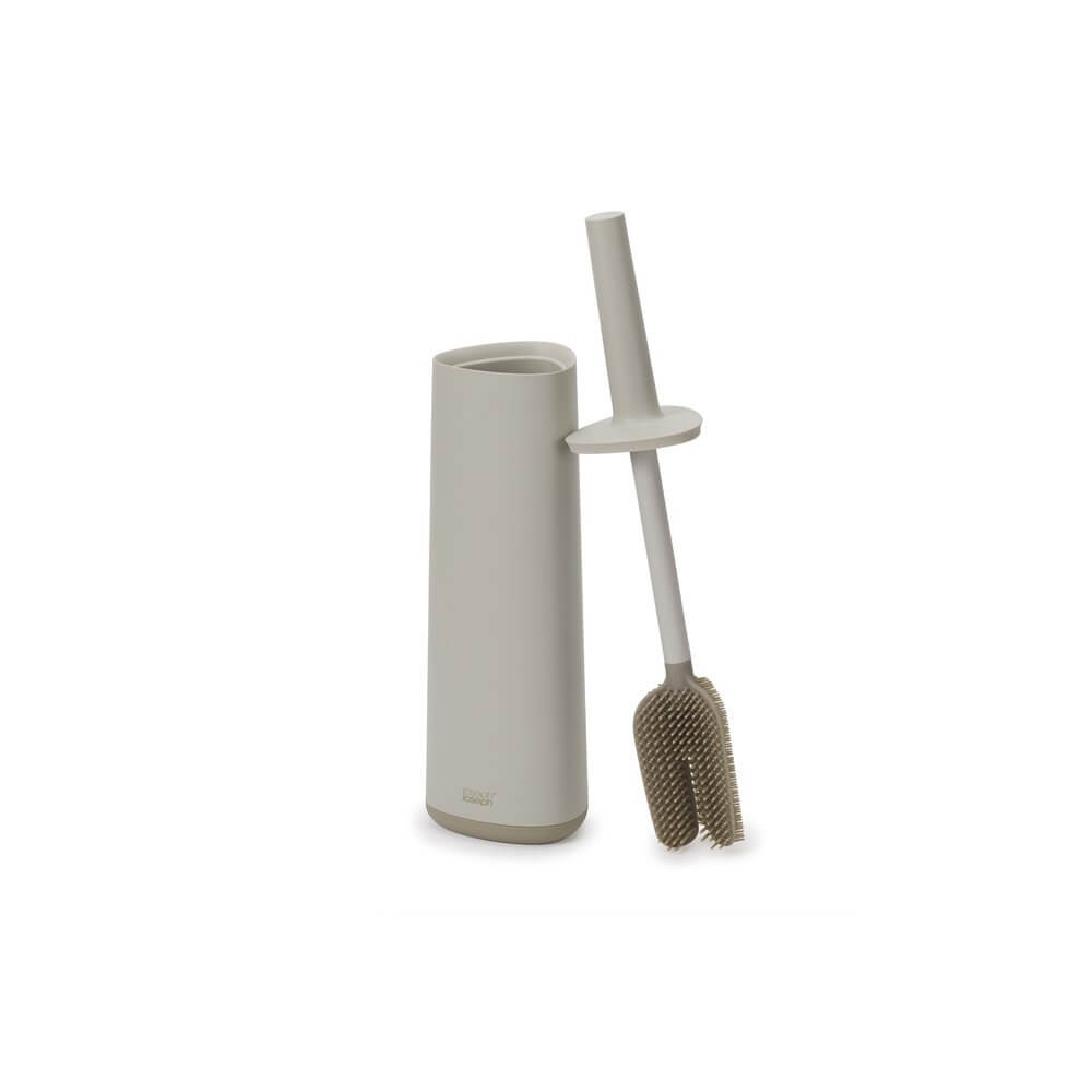 Joseph Joseph Flex 360 Advanced Silicone Toilet Brush Ecru - BATHROOM - Toilet Brushes - Soko and Co
