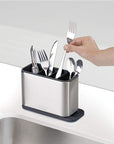 Joseph Joseph Surface Stainless Steel Cutlery Drainer - KITCHEN - Sink - Soko and Co