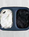 Joseph Joseph Tota 90L Twin Laundry Hamper Carbon Black - LAUNDRY - Hampers - Soko and Co