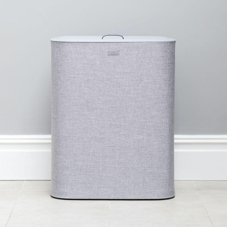 Joseph Joseph Tota 90L Twin Laundry Hamper Grey Soko & Co