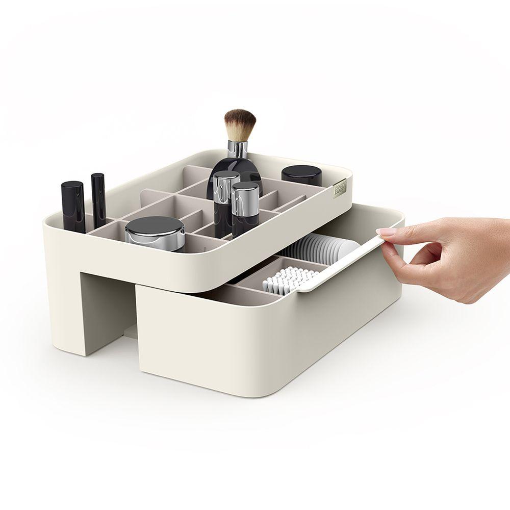 Joseph Joseph Viva Deluxe Makeup Organiser with Mirror - BATHROOM - Makeup Storage - Soko and Co