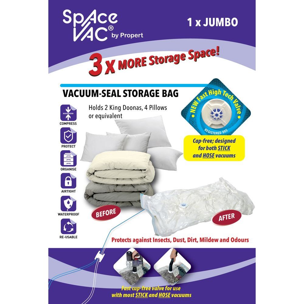 Jumbo Vacuum Seal Storage Bag - WARDROBE - Storage - Soko and Co