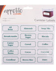 Kitchen Canister Labels 45 Pack - KITCHEN - Pantry Labels - Soko and Co