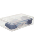 Large 3 Compartment Storage Box - HOME STORAGE - Office Storage - Soko and Co