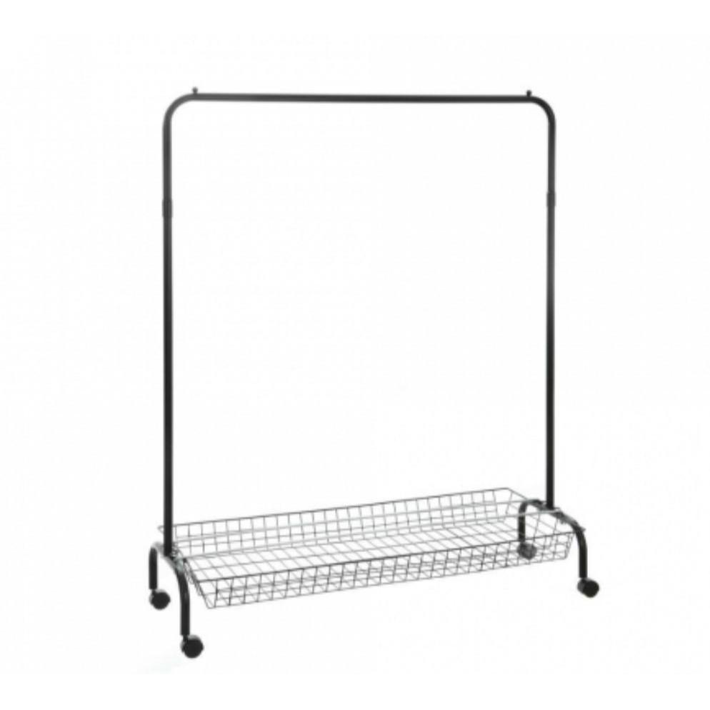 Large Clothes Rack Basket Black | Soko & Co