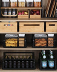 Large Pull Out Pantry Drawer Black - KITCHEN - Shelves and Racks - Soko and Co