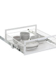 Large Pull Out Pantry Drawer White - KITCHEN - Shelves and Racks - Soko and Co