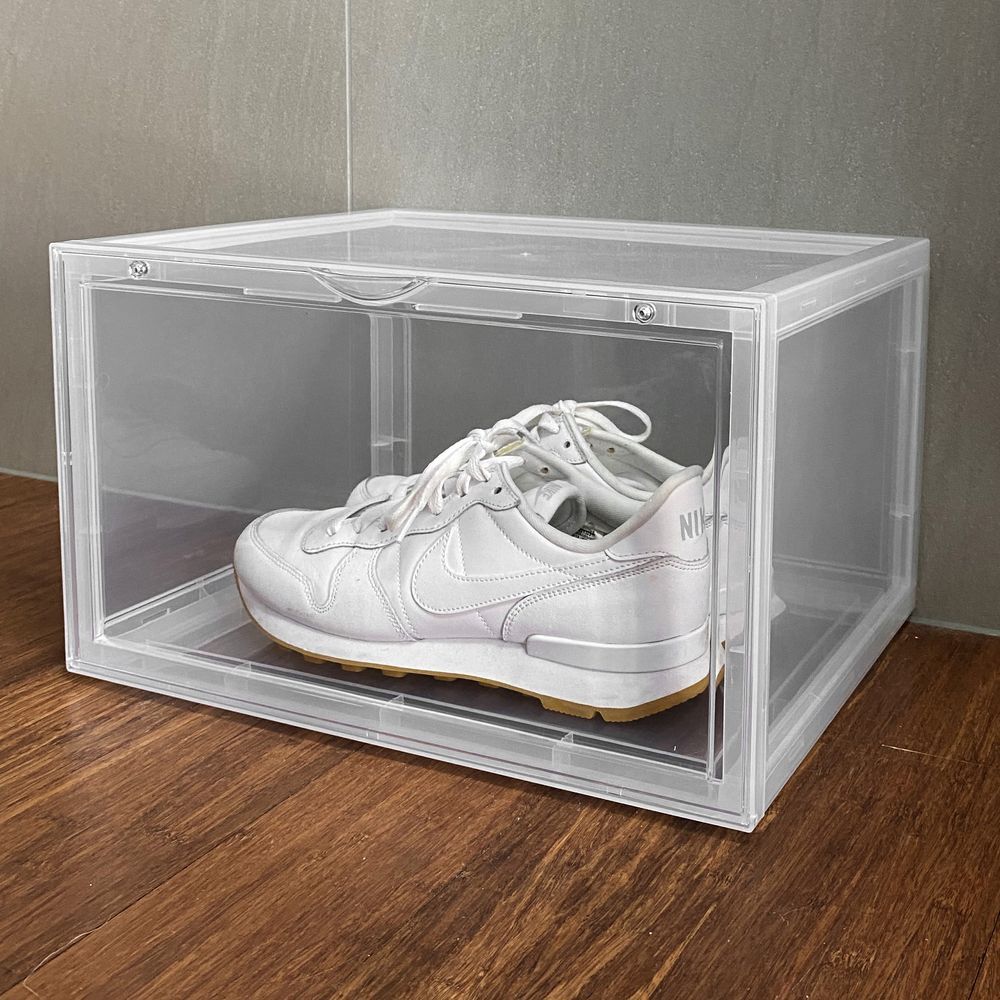 Large Stackable Shoe Box Clear | Soko & Co