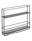 Lava 2 Tier Pull-Out Spice Rack Matte Black - KITCHEN - Spice Racks - Soko and Co