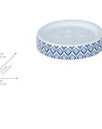 Lorca Ceramic Soap Dish Blue - BATHROOM - Soap Dispensers and Trays - Soko and Co