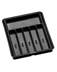 Madesmart 8 Compartment Expandable Grip Base Cutlery Tray Carbon - KITCHEN - Cutlery Trays - Soko and Co