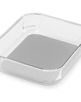 Madesmart Large Square Grip Base Drawer Organiser Clear - KITCHEN - Cutlery Trays - Soko and Co