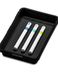 Madesmart Medium Wide Interlocking Drawer Organiser Carbon - KITCHEN - Cutlery Trays - Soko and Co