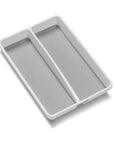 Madesmart Mini 2 Compartment Grip Base Utensil Tray White - KITCHEN - Cutlery Trays - Soko and Co