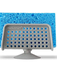 Madesmart Suction Sponge Caddy Grey - KITCHEN - Sink - Soko and Co