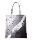 Monochrome Waves Reusable Shopping Bag - LIFESTYLE - Shopping Bags and Trolleys - Soko and Co