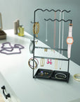 MyJewels Large Jewellery Stand Matte Black - WARDROBE - Jewellery Storage - Soko and Co