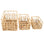 Newport Large Rectangular Hyacinth Storage Basket - HOME STORAGE - Baskets and Totes - Soko and Co