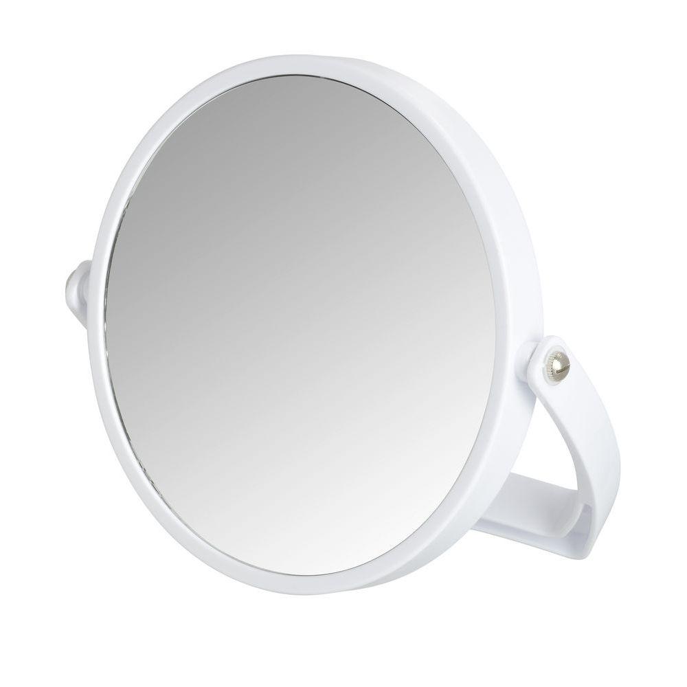 Noale 5x Folding Handheld Makeup Mirror White - BATHROOM - Mirrors - Soko and Co