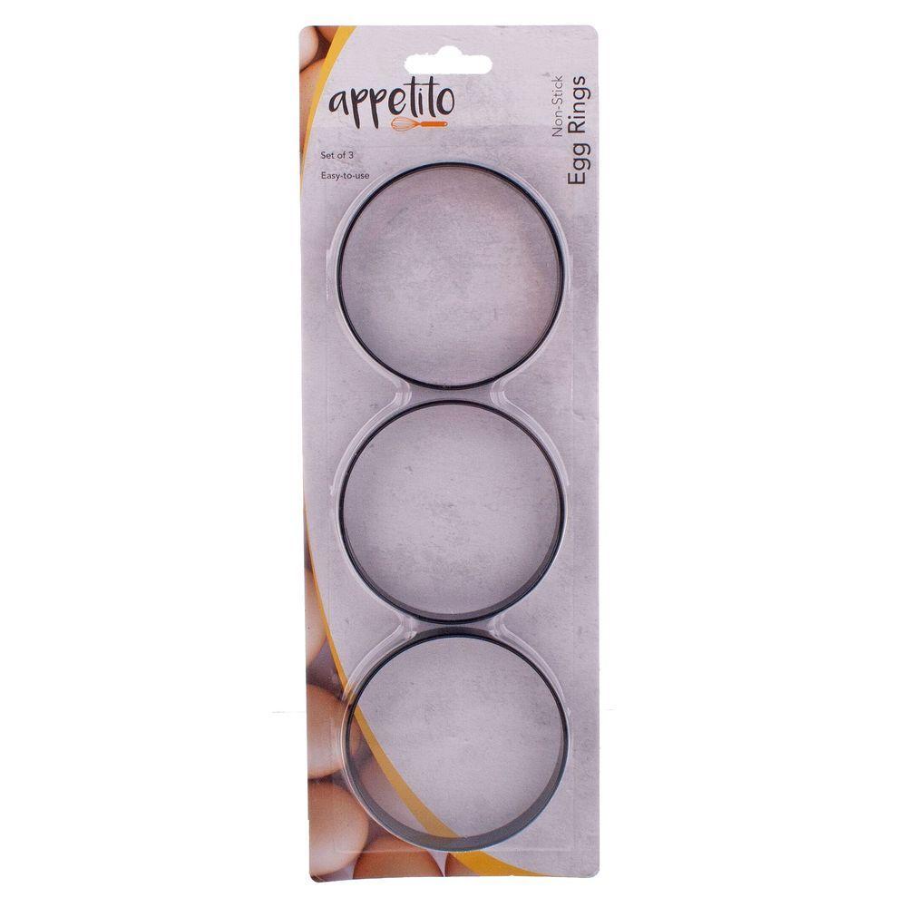 Non-Stick Egg Rings 3 Pack - KITCHEN - Accessories and Gadgets - Soko and Co