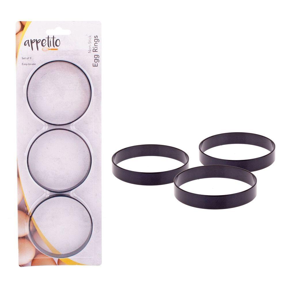 Non-Stick Egg Rings 3 Pack - KITCHEN - Accessories and Gadgets - Soko and Co