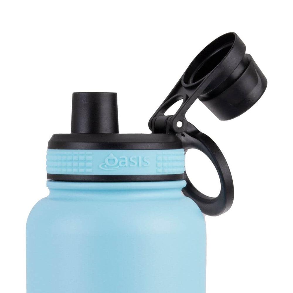 Oasis 1.1L Insulated Challenger Water Bottle Island Blue - LIFESTYLE - Water Bottles - Soko and Co