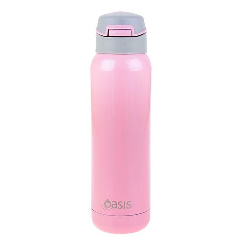 Oasis 500ml Insulated Water Bottle with Straw Soft Pink - LIFESTYLE - Water Bottles - Soko and Co