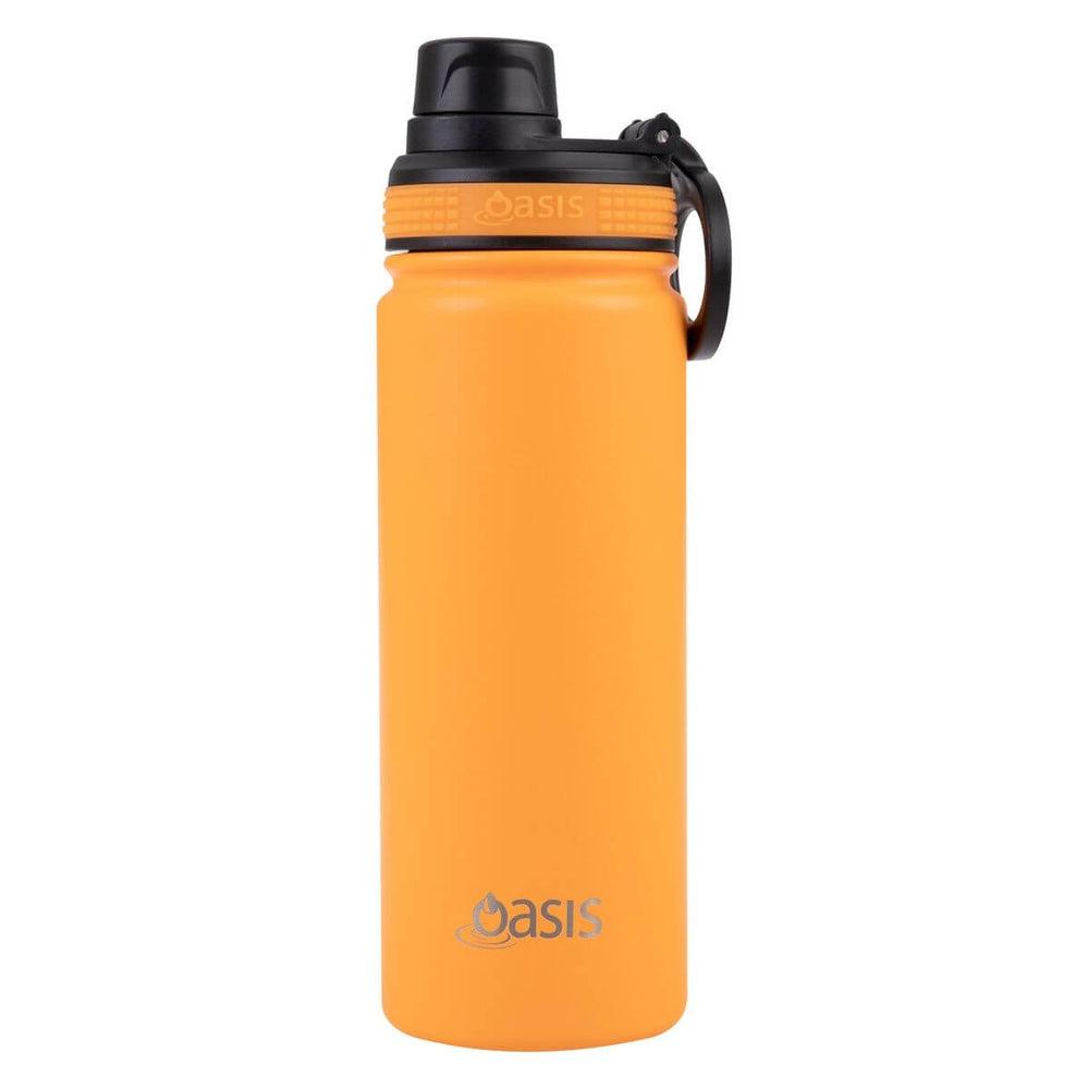 Oasis 550ml Insulated Challenger Water Bottle Neon Orange - LIFESTYLE - Water Bottles - Soko and Co