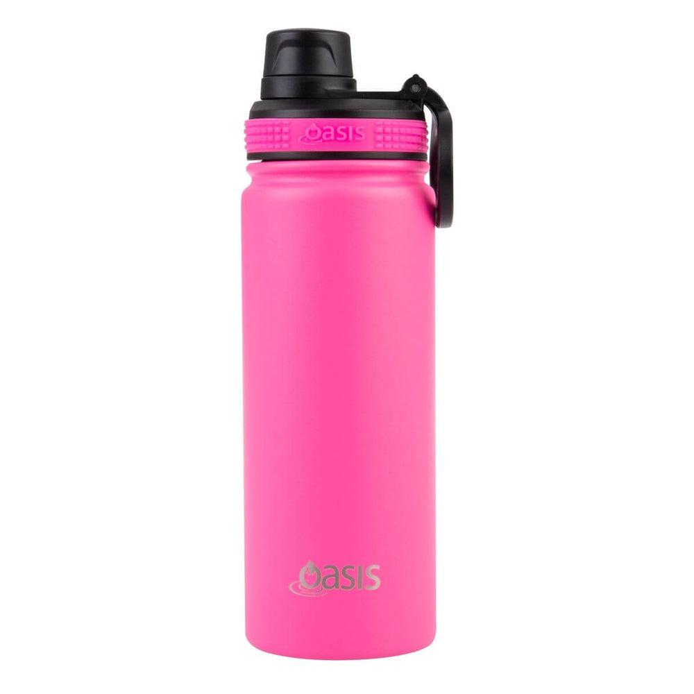 Oasis 550ml Insulated Challenger Water Bottle Neon Pink - LIFESTYLE - Water Bottles - Soko and Co