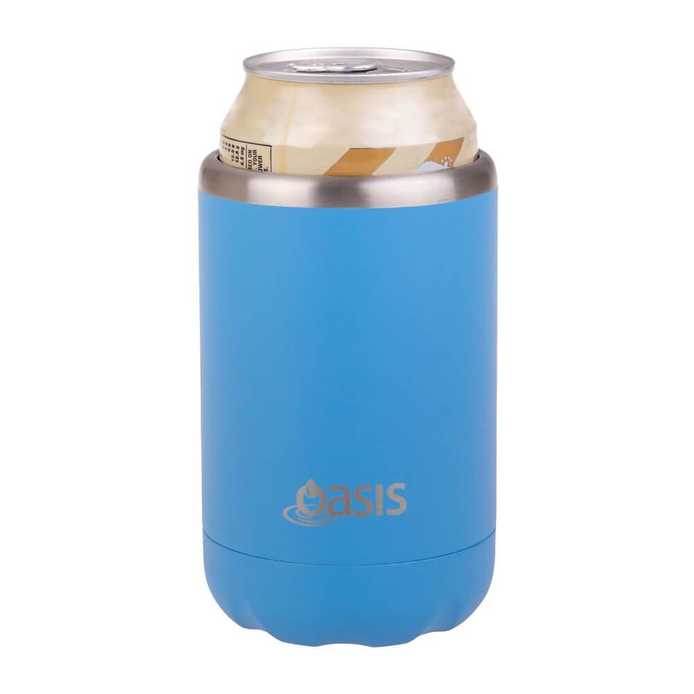 Oasis Insulated Can Cooler Calypso Blue - WINE - Barware and Accessories - Soko and Co