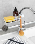 On Tap Sponge Caddy White - KITCHEN - Sink - Soko and Co