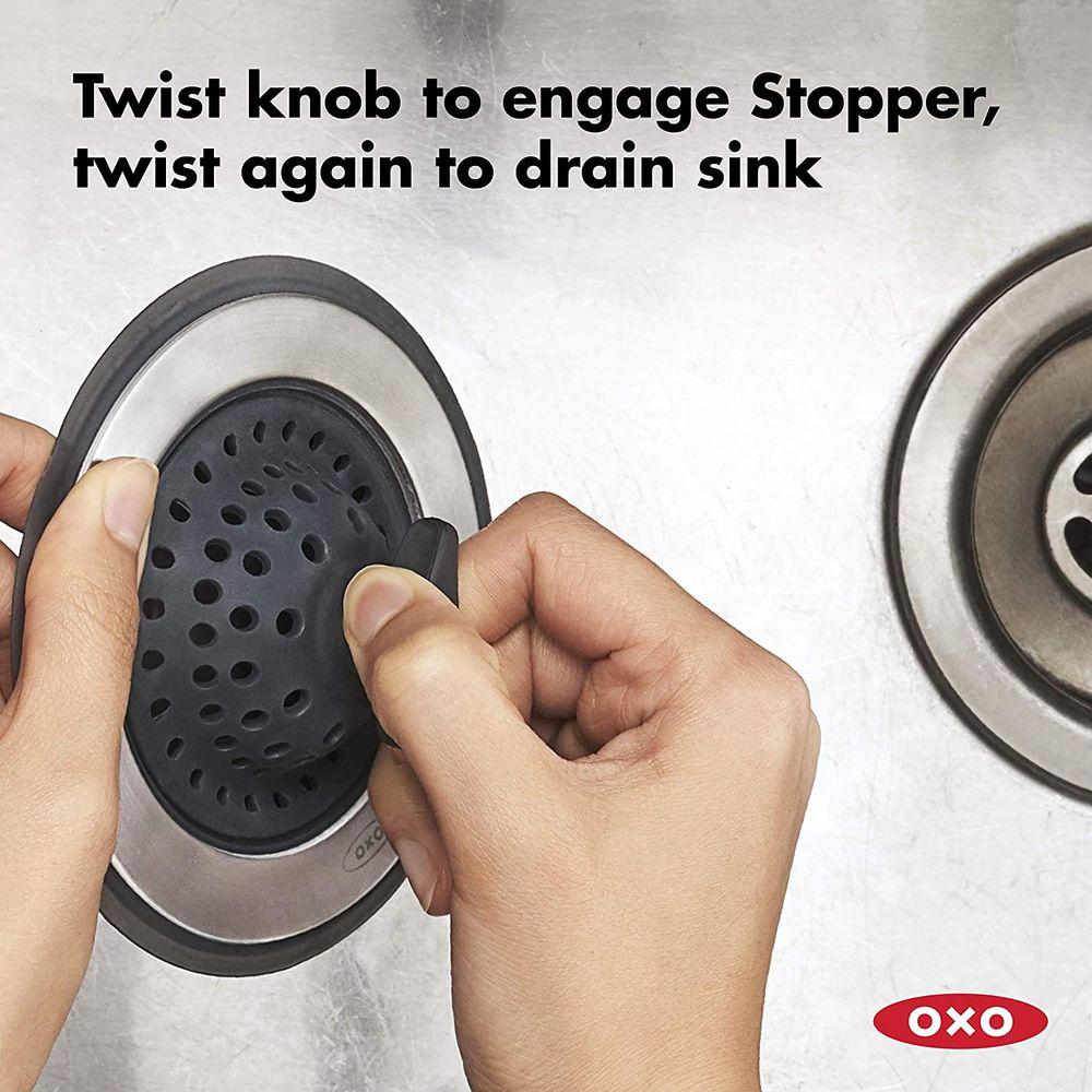 OXO 2-in-1 Sink Strainer & Stopper - KITCHEN - Sink - Soko and Co