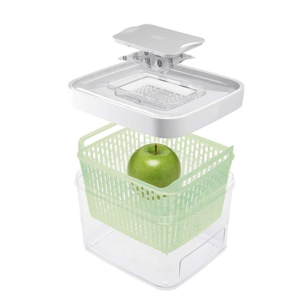 OXO 4L GreenSaver Fridge Storage Container - KITCHEN - Fridge and Produce - Soko and Co