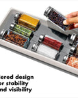 OXO Compact In Drawer Spice Rack - KITCHEN - Spice Racks - Soko and Co