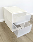 Paula 25L Stackable Storage Drawer White - WARDROBE - Storage - Soko and Co