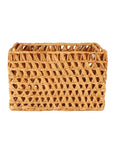 Poe Small Rectangular Water Hyacinth Storage Basket - HOME STORAGE - Baskets and Totes - Soko and Co