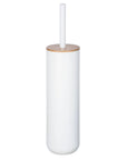 Posa Toilet Brush White & Bamboo - BATHROOM - Toilet Brushes - Soko and Co