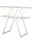 Premium 2 Tier Aluminium A-Frame Clothes Airer Silver - LAUNDRY - Airers - Soko and Co