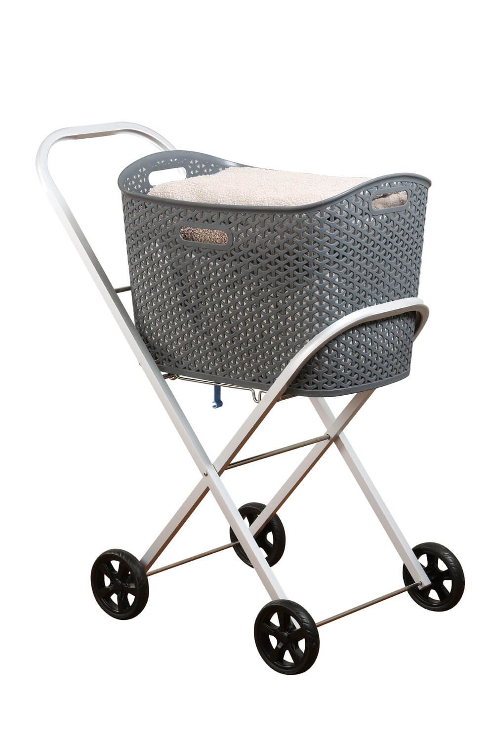 Premium Aluminium Laundry Trolley - LAUNDRY - Baskets and Trolleys - Soko and Co