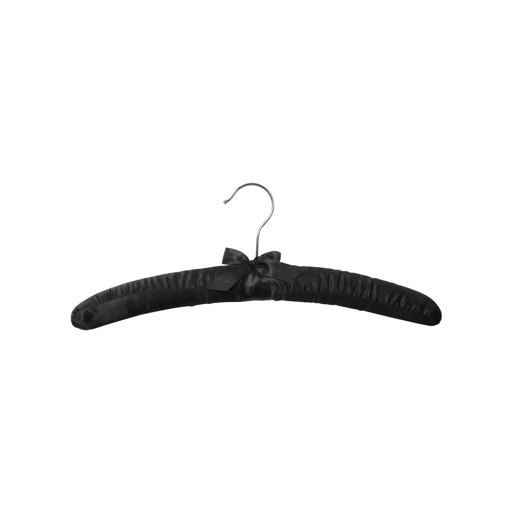 Premium Satin Coat Hangers 3 Pack Black - WARDROBE - Clothes Hangers - Soko and Co